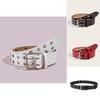 PU Lederen Riem Voor Dames Met Onregelmatig Sterrenpatroon En Gesp Voor Mode Casual Kleding