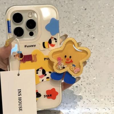 Doodle Shake Hund Geeignet für IPhone16 Apple 15 Promax Handyhülle 14 Neu 13 Tasche 12 Frauen