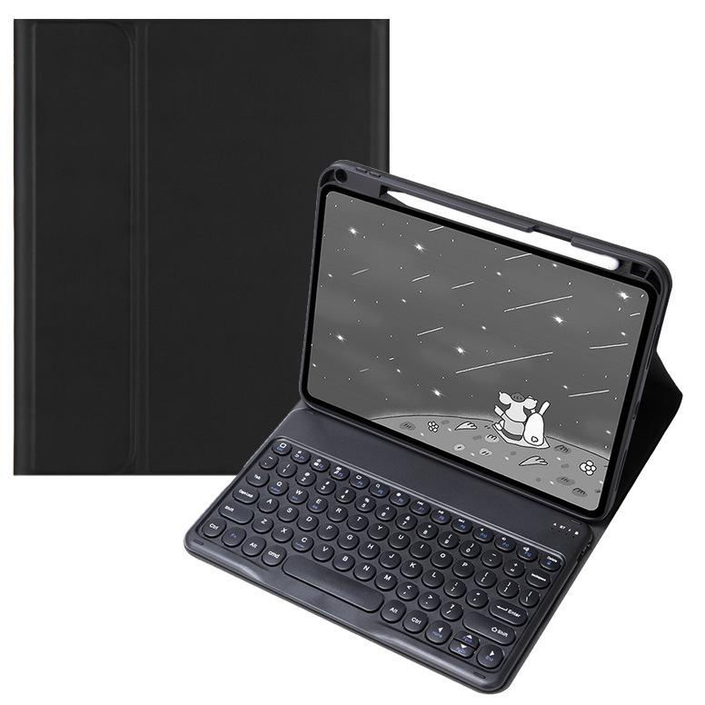 Compatible Bluetooth Keyboard Case for 2025 iPad11 A16, 10th Gen 10.9" with Pen Slot and Backlit Touchpad