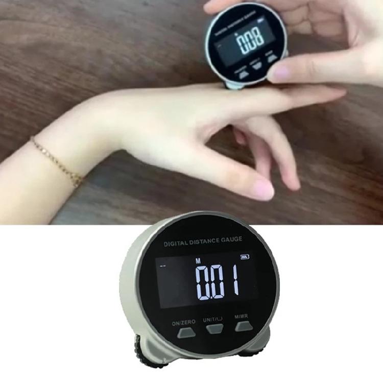 Rechargeable Rolling Rulers LCD Screen Display Auto Lock Function Shockproof Case Upgrades for Architects Contractors