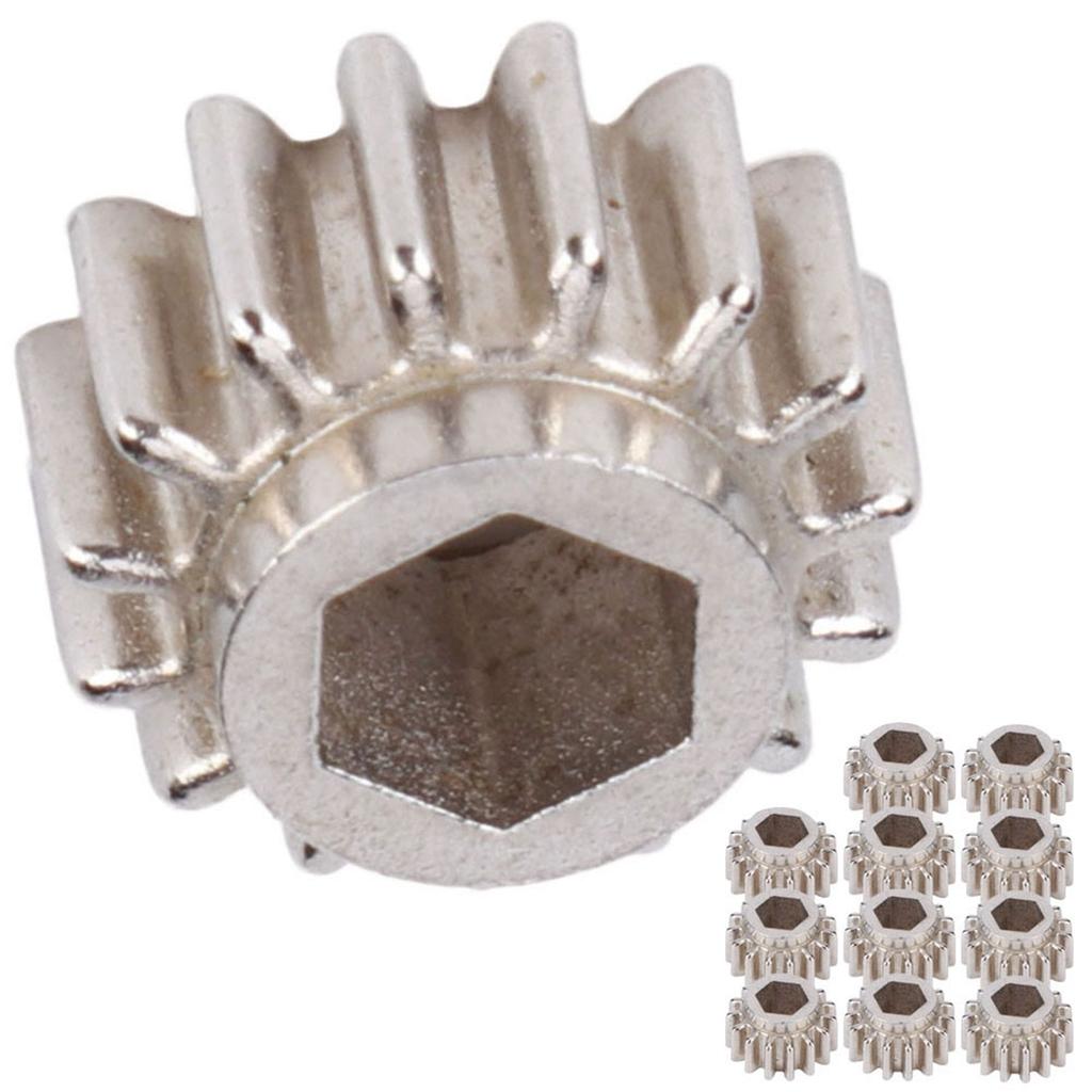 Meccaniche OpenGear per Chitarra Ingranaggi Esagonali Bloccaggio Pioli di Montaggio Strumento per Strumento Musicale(Argento 12 Pezzi)