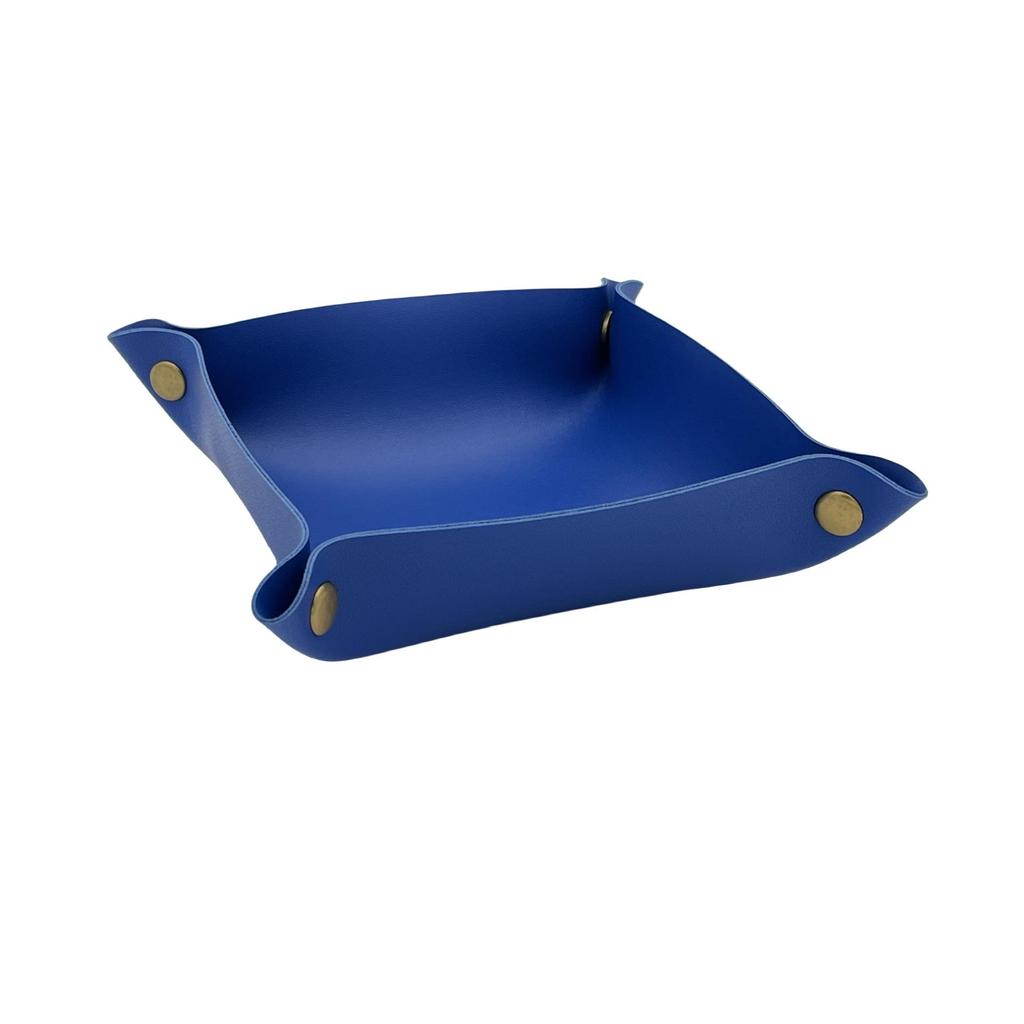 Nordic PU Leather Desktop Tray for Jewelry, Cosmetics, & Keys