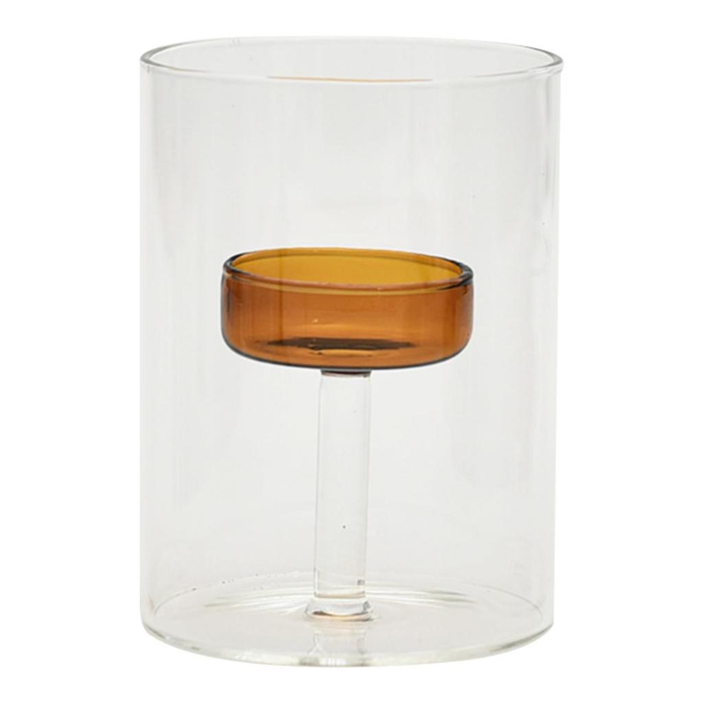 Tealight Holder Windproof Glass Creative Anniversary Festive Decorative Centerpiece Dinning Holiday Event Tabletop Ornaments