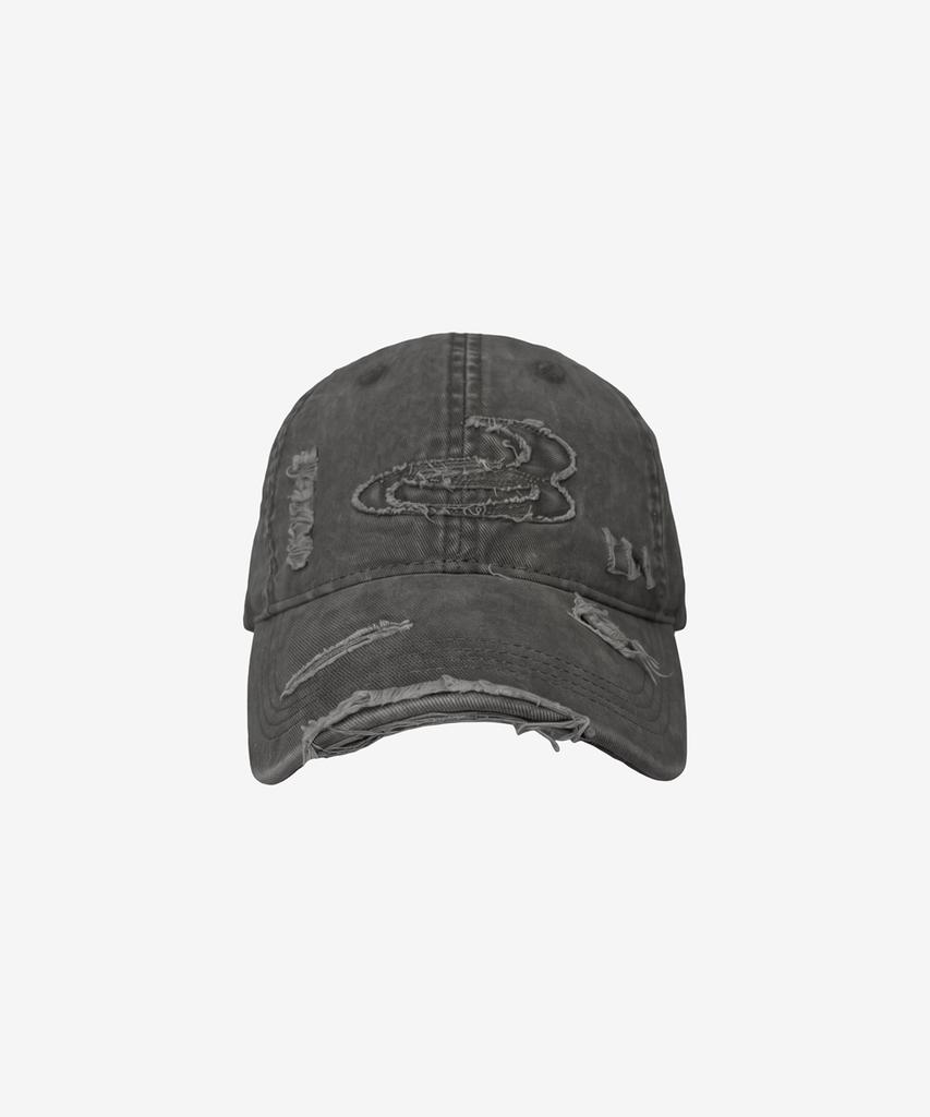 Beullaegpeopeul Offcut Distress Cap_Charcoal