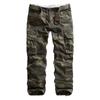 Men's Heavy-Duty Camouflage Cargo Pants - Loose Fit, Multi-Pocket, Trendy, Casual, Large Size