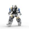 Yigebebe Mech Mechanised Marine Suit Robots Meche Assemble Figures Ideas MOC Building Blocks Toys for  Gifts Toy Bricks