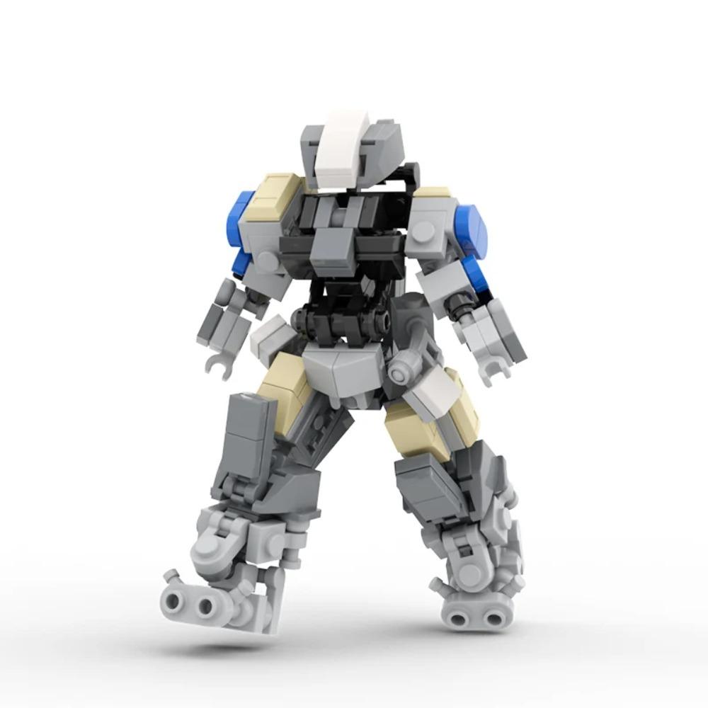 Yigebebe Mech Mechanised Marine Suit Robots Meche Assemble Figures Ideas MOC Building Blocks Toys for  Gifts Toy Bricks