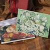 Retro Oil Painting Foldable Greeting Card & Envelope Set - Art Sketchbook Edition