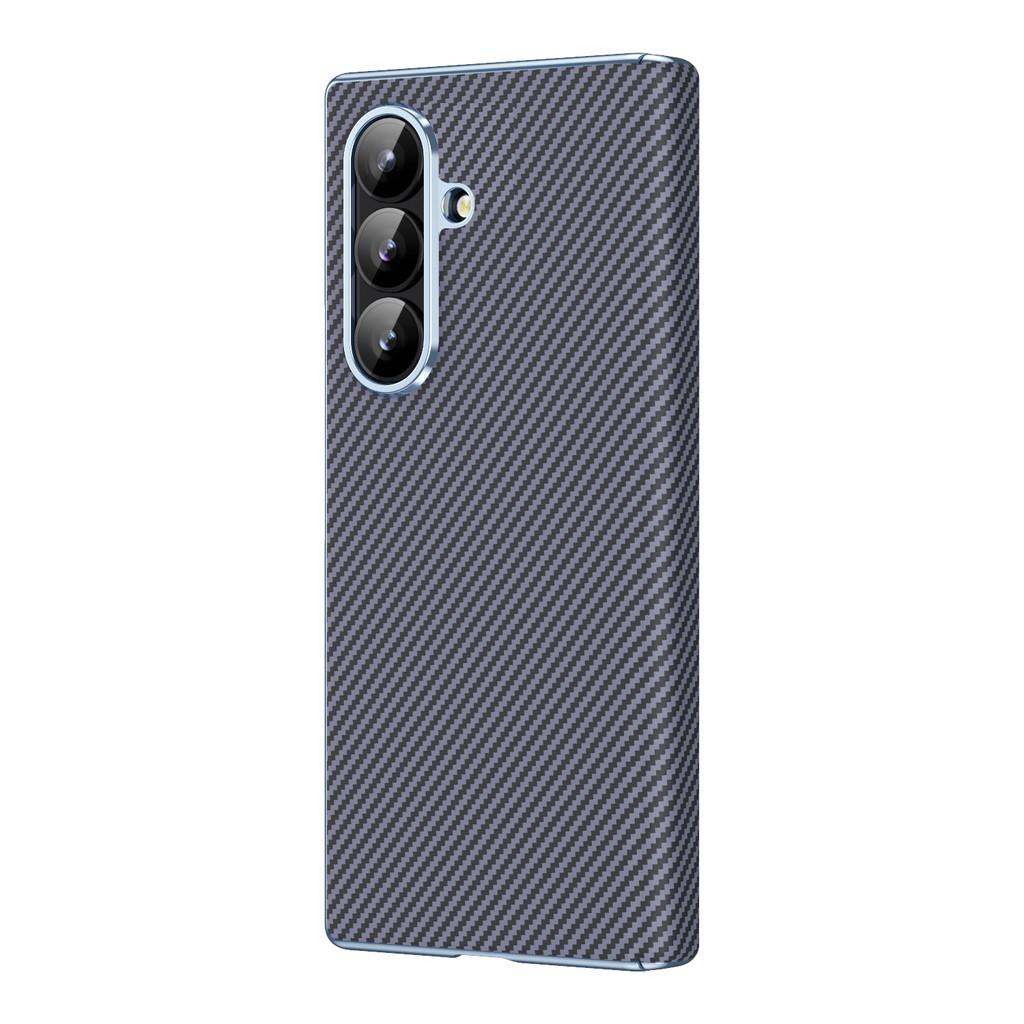 Carbon Fiber Electroplated Hinge Protection Phone