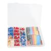 350pcs Cold Pressing Electrical Connectors Insulated Wire Crimp Terminals with 328pcs Heat Shrink Tubing for Electronics