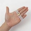 Elegant 26-Letter Heart Bracelet: Gold-Plated Copper, Pearls, Fashionable Luxury