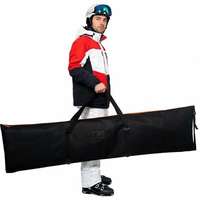 Langlebige wasserdichte Snowboardtasche Verstellbare staubdichte Skitasche Schützender tragbarer Ski-Geräteorganisator für Ski-Reisen