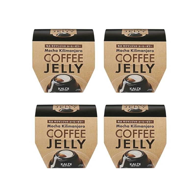 

[Satapura Introduction] Mokakili Manjaro coffee jelly 205g x 4 pieces