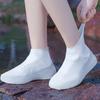 Latex Waterproof Shoe Covers Reusable Non-slip Rain Boots Shoes Covers Rubber Rain Boot Covers for Outdoor Use Gear