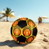 SIZE 5 Espérance de Tunis Soccer Ball Colorful All Ages Machine Stitched PVC Competition Ready Durable High-Bounce