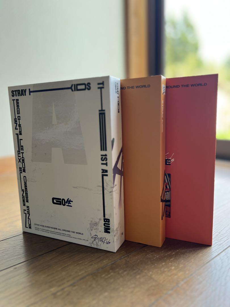 

[USED] Stray Kids GO Raw Album Photo Book Set of 3