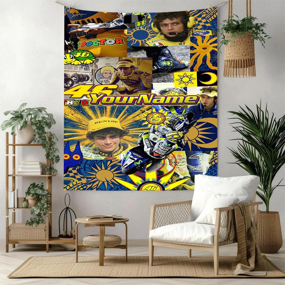Doctor46 Custom Your Name Wall Decor Tapestry Art For Pet Memorial Birthdaywedding Party Backdrop Family Gift
