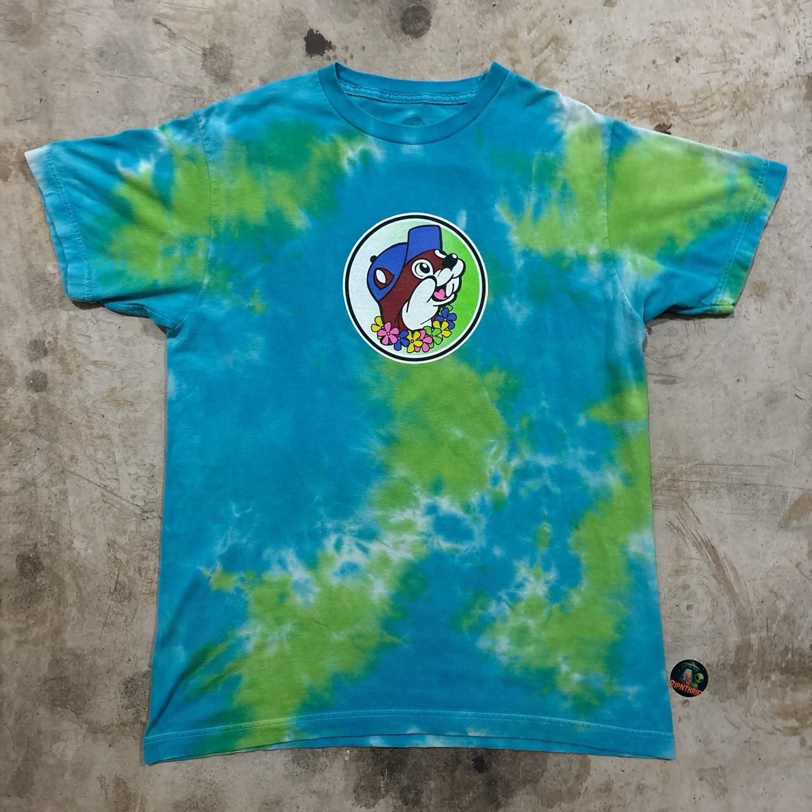 Official Bucc-ees merchandise tye dye t shirt Size M Unisex T-Shirt XXL