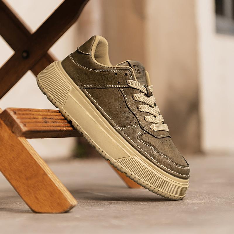 

Очень большой размер мужской обуви 45 Осень Широкая мужская обувь для скейтборда 46 Студенческий Пустошь Ветер 47 Широкая стопа Повседневные кроссовки Тренд 48 49 хаки