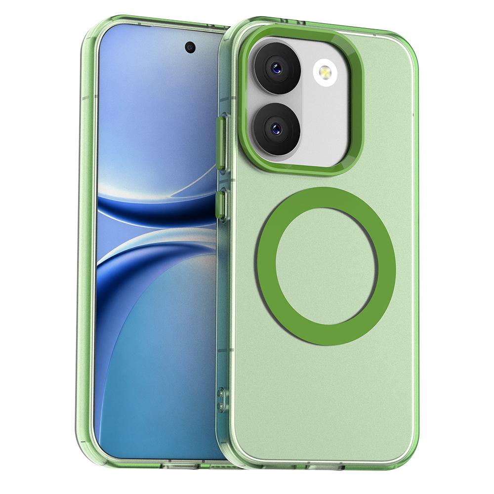 For Magsafe Frosted Clear Phone Case for POCO X8 X7 X6 Pro Max Note 15 14 13 Pro Plus 4G 5G Slim Protective Candy Magnetic Cover