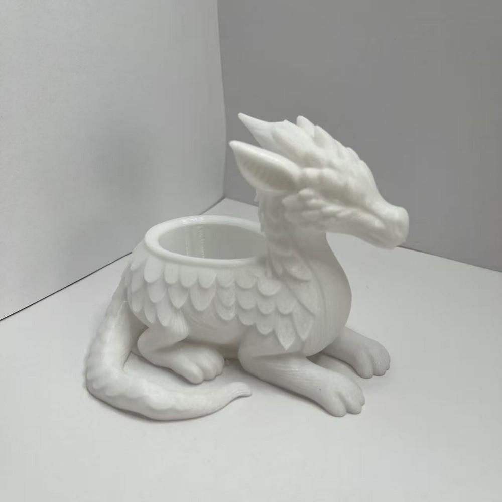 3D Printed Dragon Plant Pot Home Decoration Dragon Ornament Gift Flowerpot Molds  Home Decor