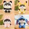 Adorable Plush Cat Toy Creative Transformation Design Soft Fluffy Stuffed Animal Gift