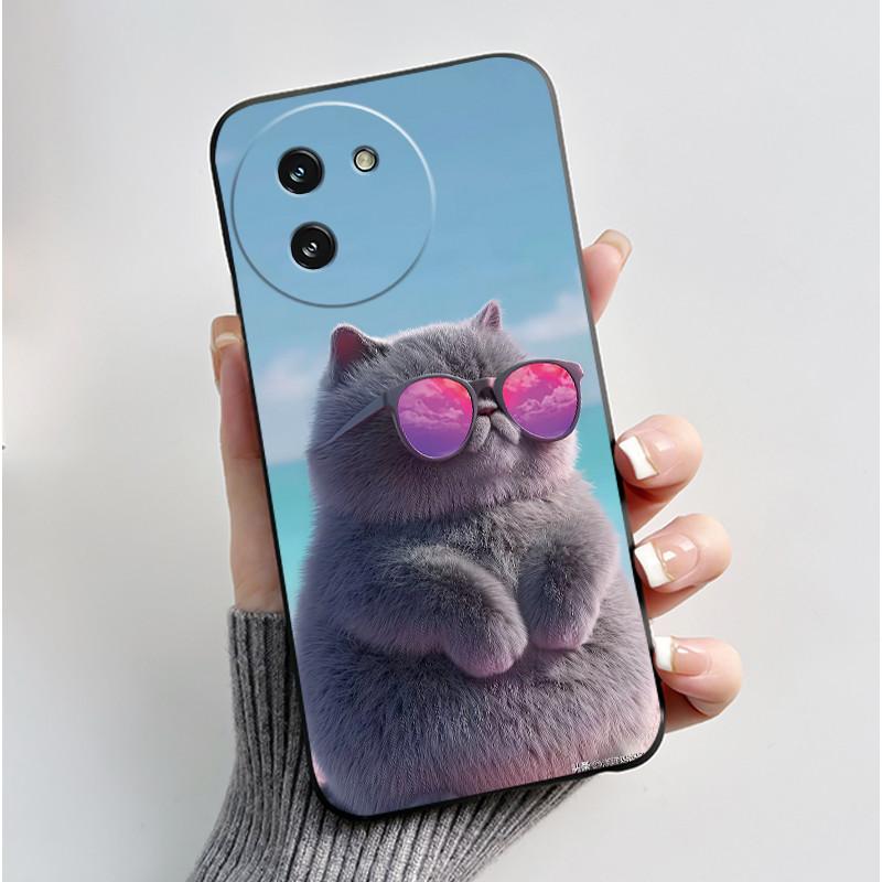 Casing For Doogee Note 59 Note59 Pro Plus 5G Phone Case Luxury Dragon Cute Cool Boys Girls Black Matte Soft Silicone Back Cover