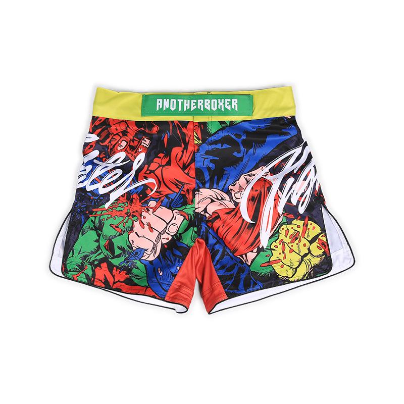 AN Nowe Uniseks Odporne na Rozdarcia Spodenki Treningowe MMA Jiu-Jitsu – Mikroelastyczne Spodnie do Walki