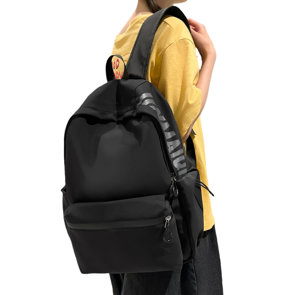 

ZESU Korean Backpack for Women, School, Large Capacity, High School Student Bag, Men s Outdoor Backpack, for Junior High School Students, School, and
