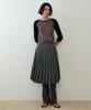 Simeteuligpeosenteu Alba Raglan Slit T-Shirt / Brown