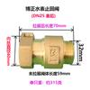 DN15 DN20 DN25 1/2" 3/4" 1" BSP Femmina Maschio Ottone Valvola di Ritegno Unidirezionale Non Ritorno Per Installazione Prima O Dopo il Contatore dell'Acqua