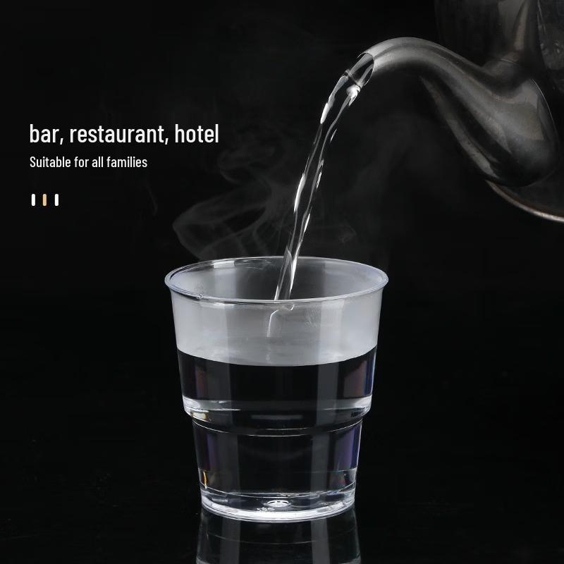 OIMG Disposable Transparent Beverage Cups