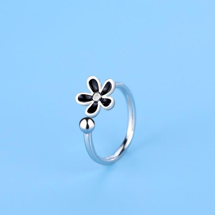 925 Sterling Silver Ring AAA Zircon Adjustable Simplicity Fashion Exquisite Women Jewelry Accessories Wedding Party Gift