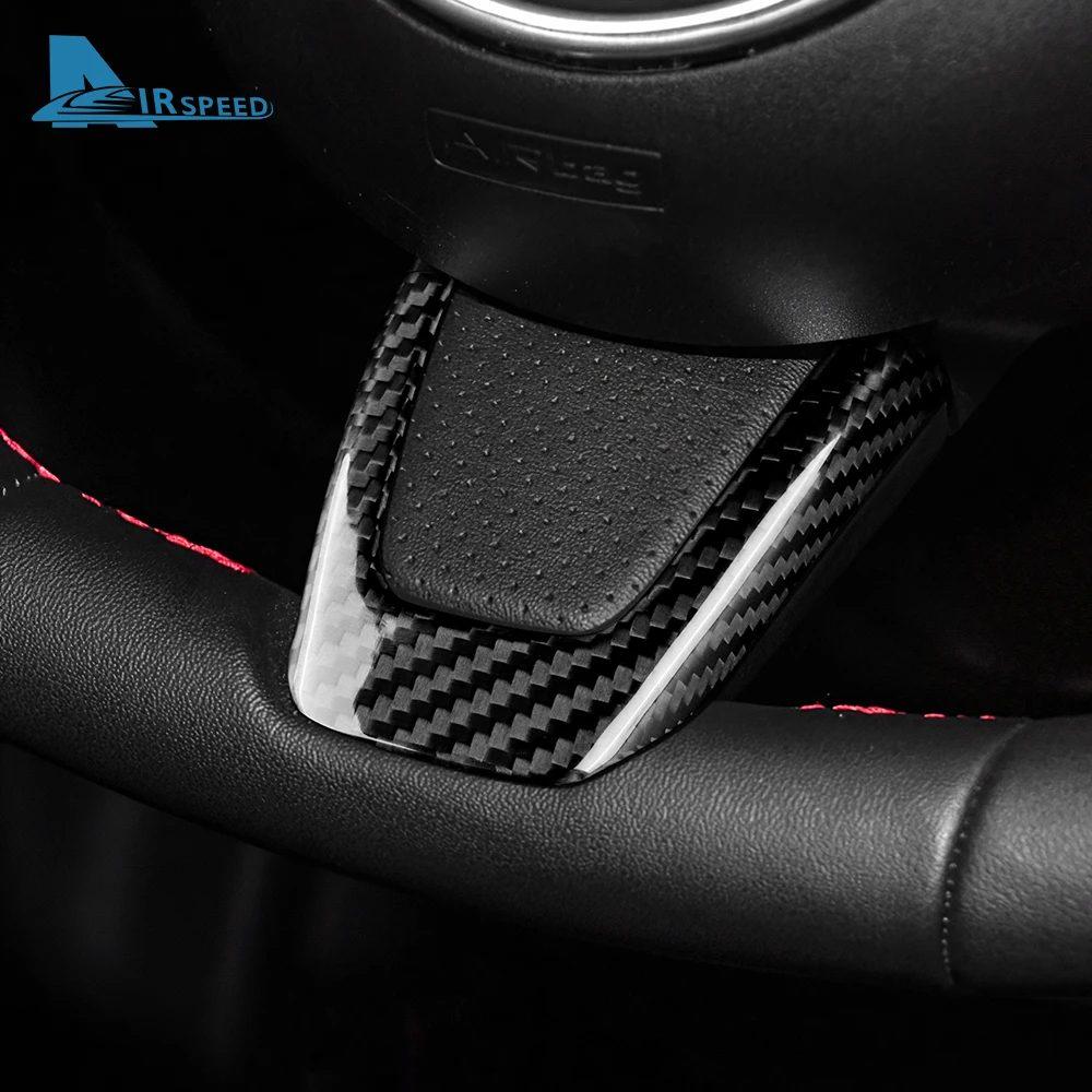 Real Hard Carbon Fiber Sticker For Fiat 500 Abarth 595 2012 2013 2014 2015 Car Interior Trim Decoration Accessories