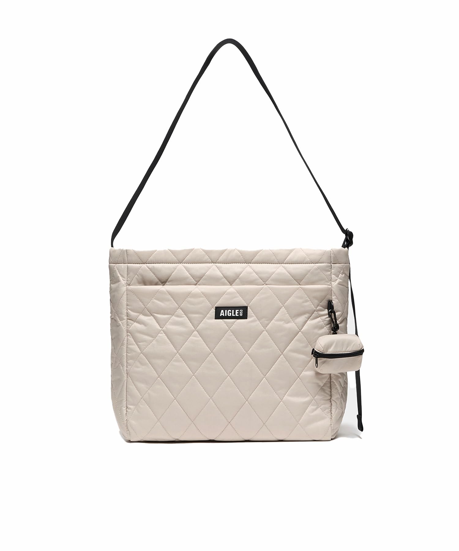 

Aigle Official Quilted Tote Bag ZNHBN16 2-Way Off-White