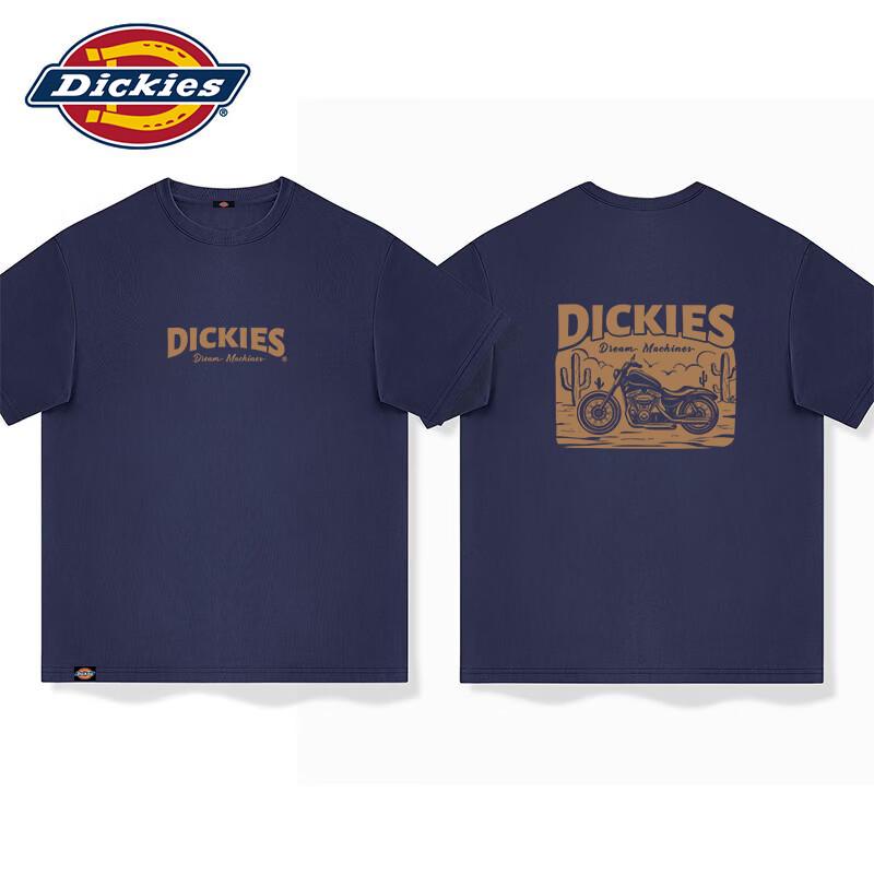 Dickies Men's Loose Fit Pure Cotton Short Sleeve T-Shirt