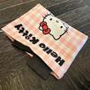 Cute Kt Cat Cosmetic Bag Cartoon Large Capacity Makeup Bag Lovely Clutch Bag Travel Toiletry Bag Outdoor Storage Wash Pouch