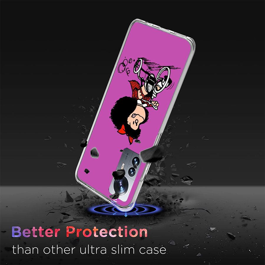 Mafalda Cartoon Phone Case For Xiaomi Mi 13 12T Poco F7 Pro 14 Ultra 15 Pro 12X 12 9 8 Lite 5G 11T 11i 10 10T Pro Capa Coque