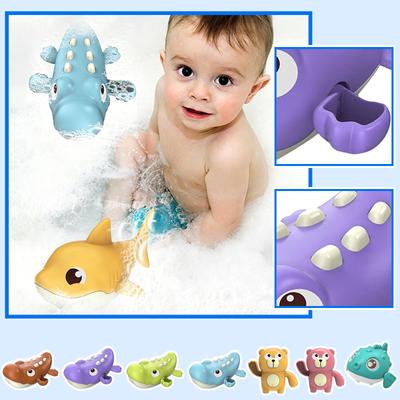 Wind Up Bath Toy for Toddlers and Kids Water Play Crocodile Shape Floating Bath Toy Durable Plastic Material Safe for Children