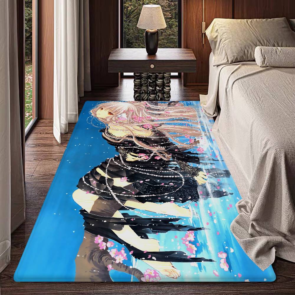 Anime Chobits Door Mat Washable Non-Slip Living Room Sofa Chairs Area Mat Kitchen Doormat Area Rug
