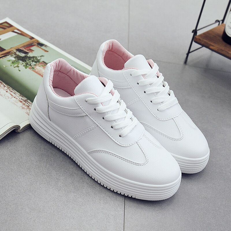 

[1 пара бесплатной доставки] 2025 летняя новая женская обувь модные женские туфли корейской версии модные женские белые туфли 35