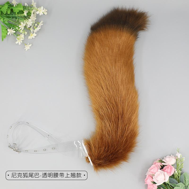 Simulation Animal Ear Hair Accessories Cosplay Comic Show Props Jewelry Headgear Cute Plush Headband Fox Nick Headband