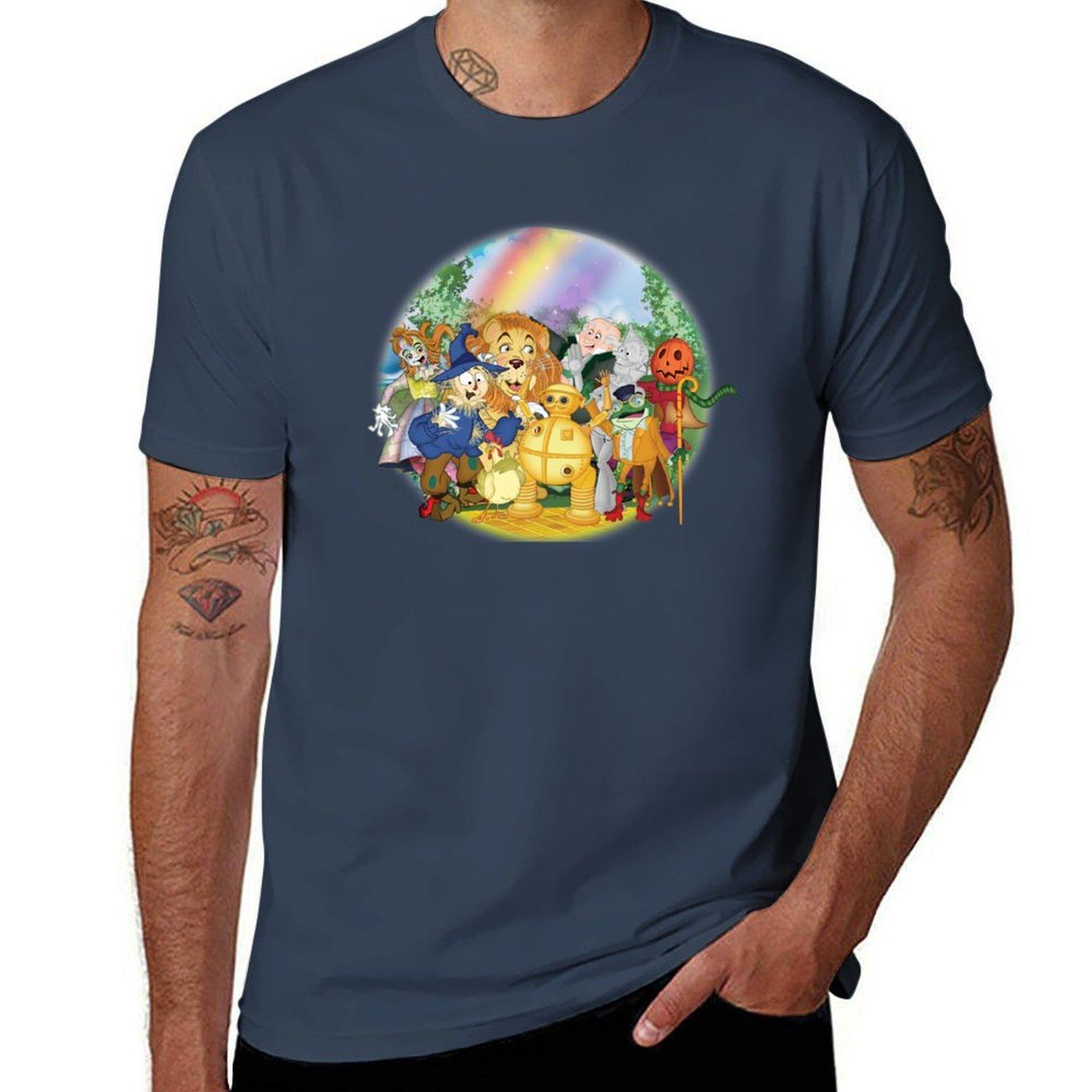 Oz friends saw hello and wellcome TShirt Big and Tall Basic Tee Shirt S