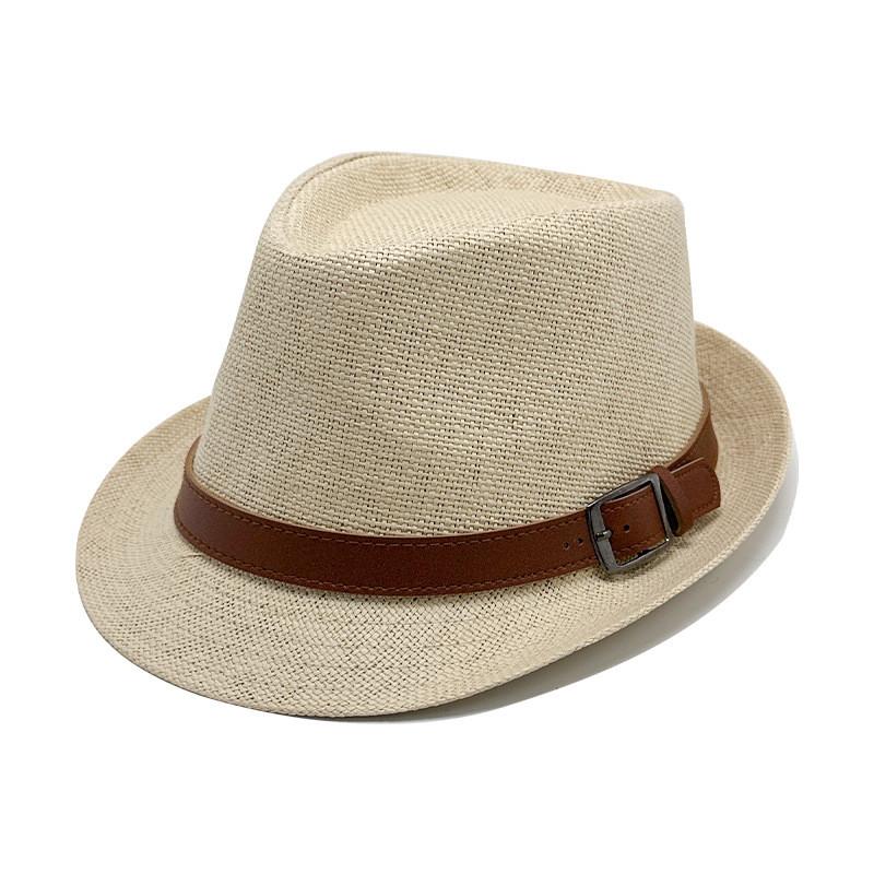 Sommer Strohhut mit Sonnenschutz und atmungsaktivem Design für Damen Herren