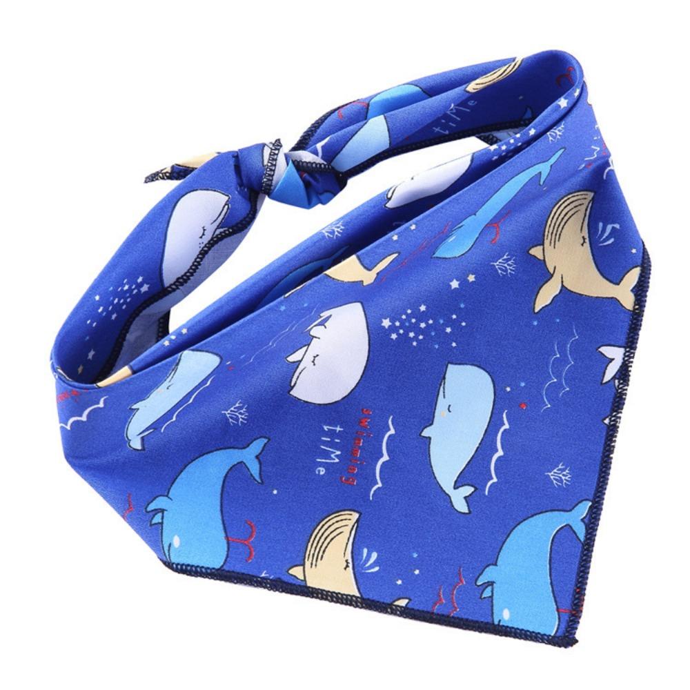 Popular pet triangle towel cat and dog universal cute bib scarf decoration small dog dog saliva towel