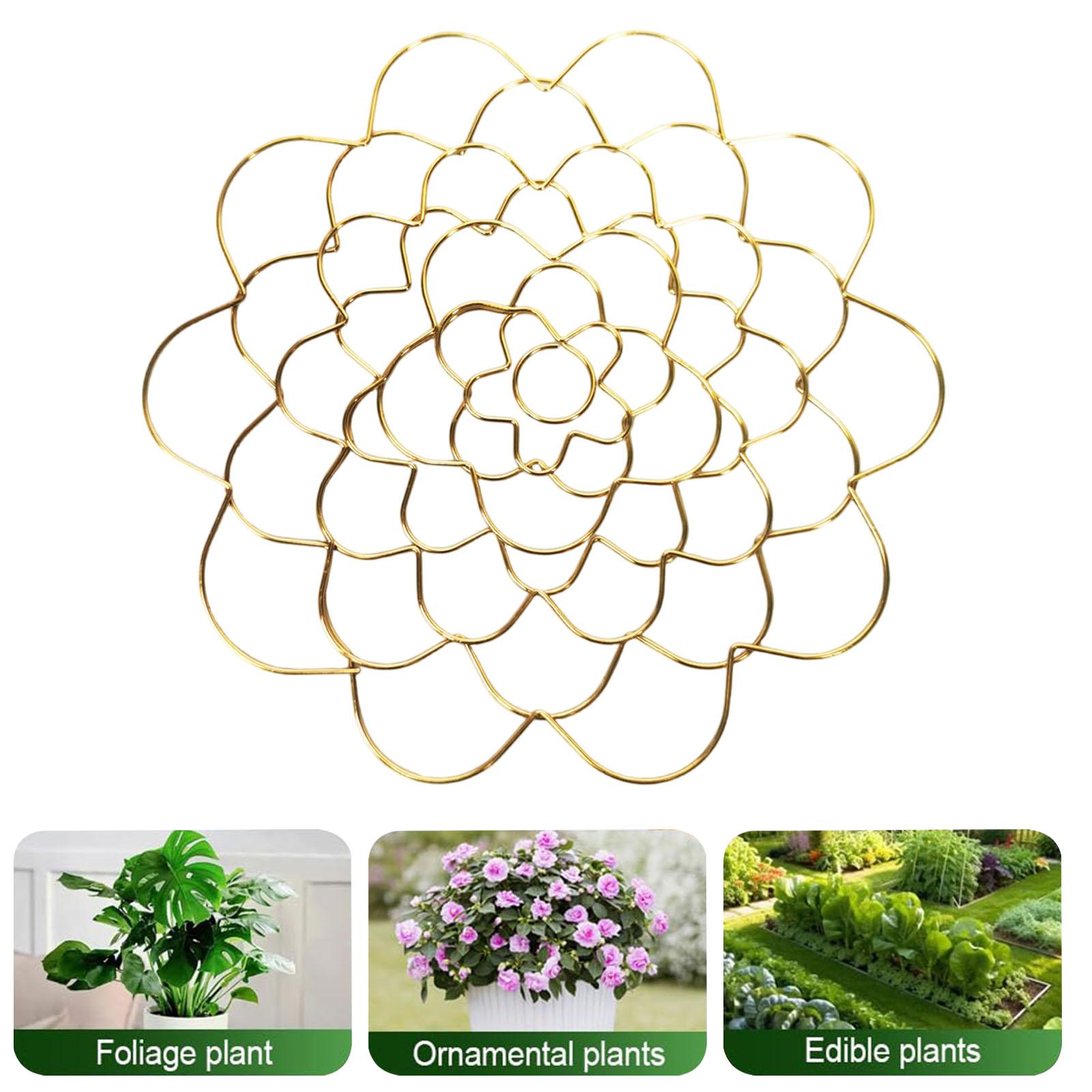 Flower Frog Wire Arranger Foldable Metal Wire Flower Arrangement Holder Plant Fixation Aid Tool for Vase Floral Stems Bouquets