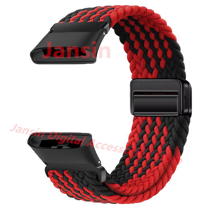 Correa de Nailon Para Redmi Watch 3 Correa Tejida Bucle Pulsera Magnética Para Xiaomi Redmi Watch 3 Correa Deportiva Reemplazable