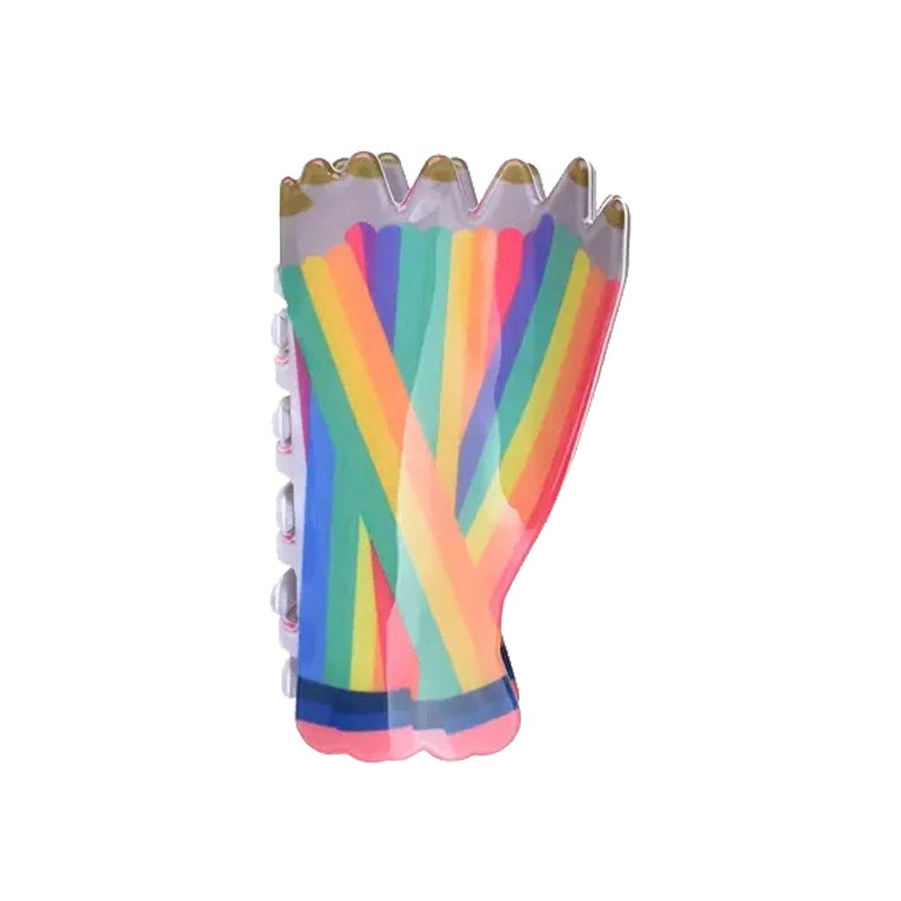 Pencil-shaped hairpin with interesting personality, fashionable, versatile, elegant and cute hair accessory, suitable for daily