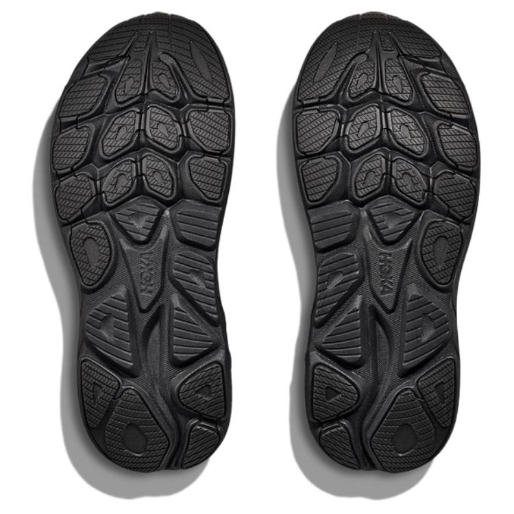 HOKA Clifton 10 Wide Triple Black Men Sneakers 1162032-BBLC