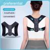 Adjustable Breathable Posture Corrector Belt for Men Women Shoulder Support Back Straightener Home Office Use